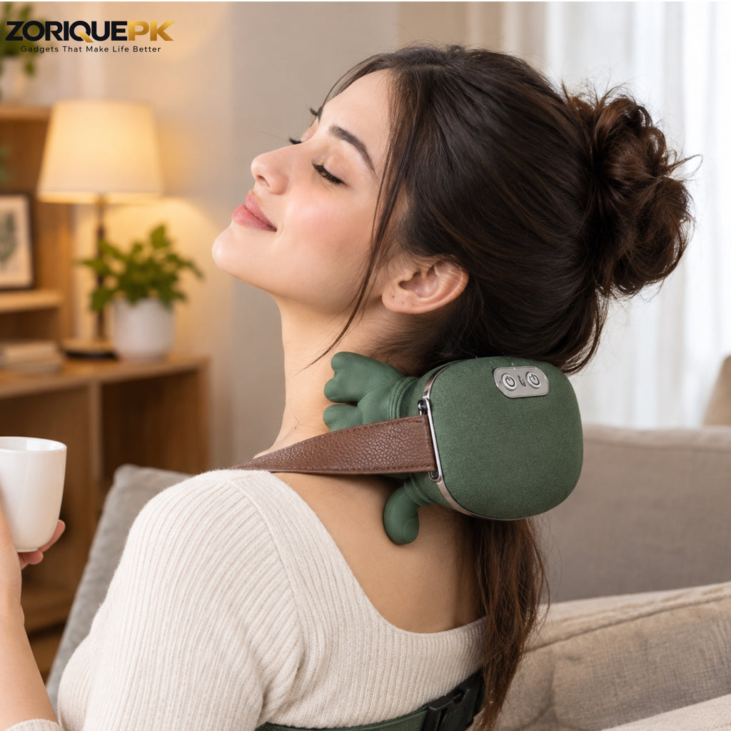 Neck & Shoulder Kneading Massager – Real Hand Massage Feeling