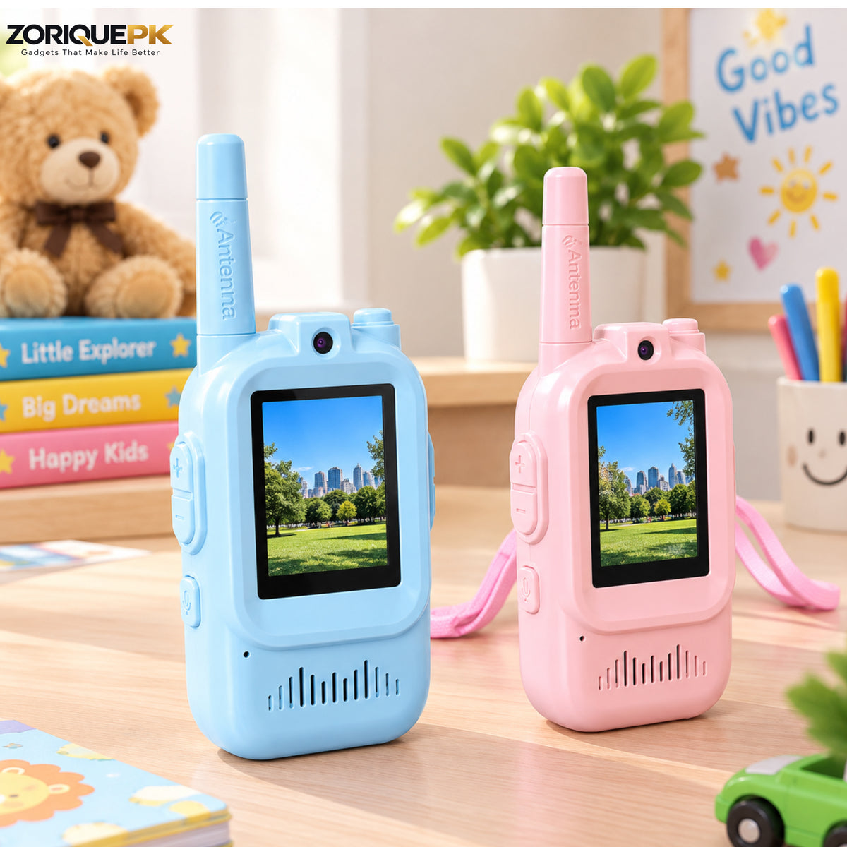 Video Walkie Talkie for Kids – Rechargeable 2 Pcs