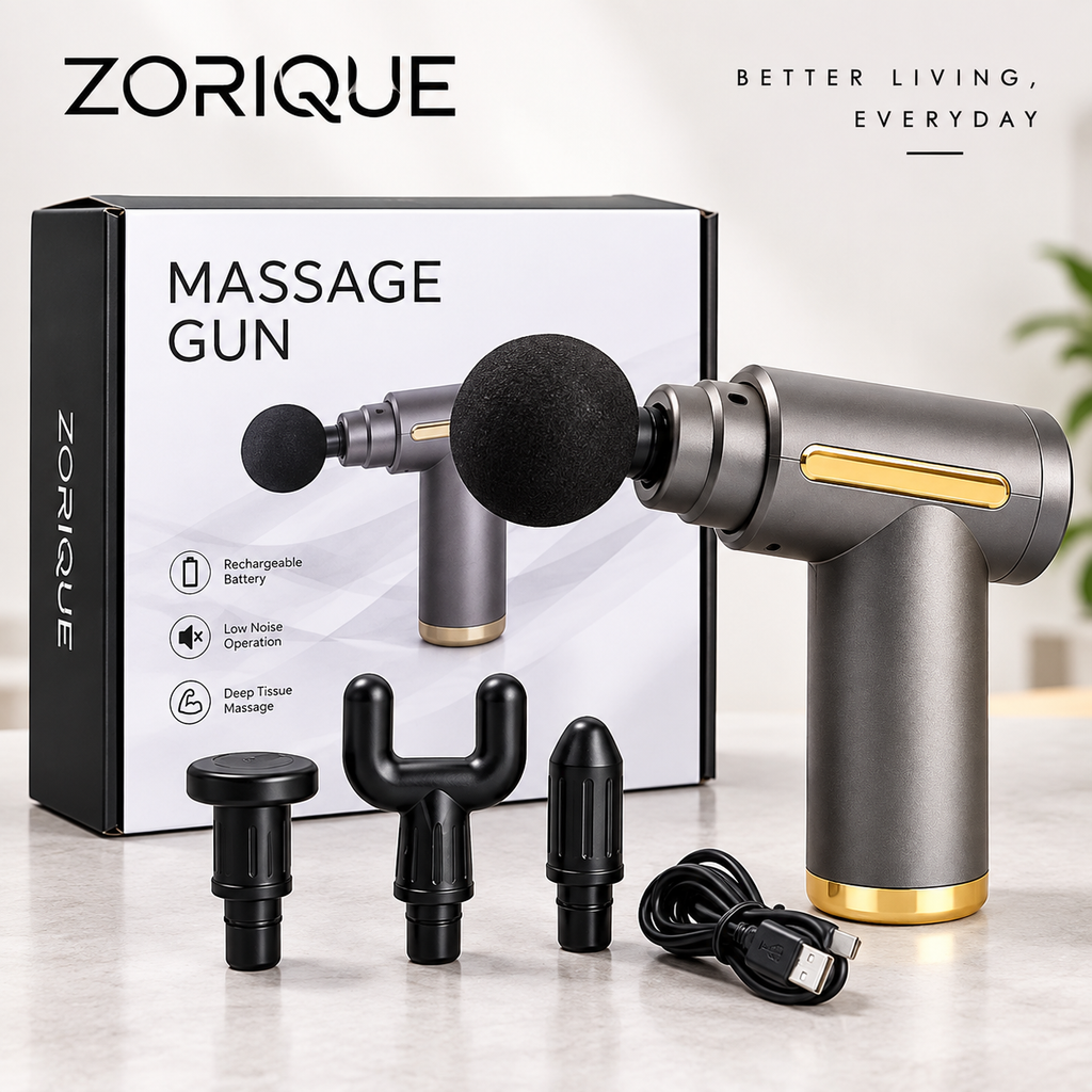 Deep Tissue Massage Gun – Rechargeable Electric Muscle Massager